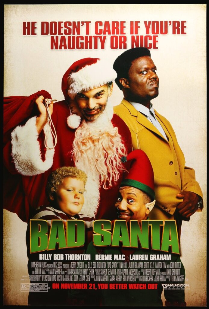 bad santa poster