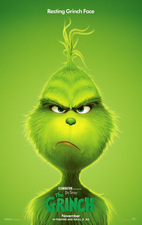 2018 the grinch poster