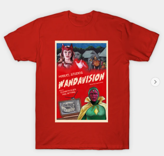 wandavision retro poster