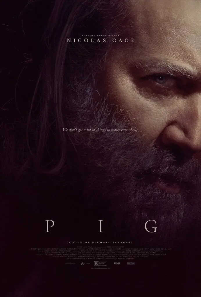 pig movie poster