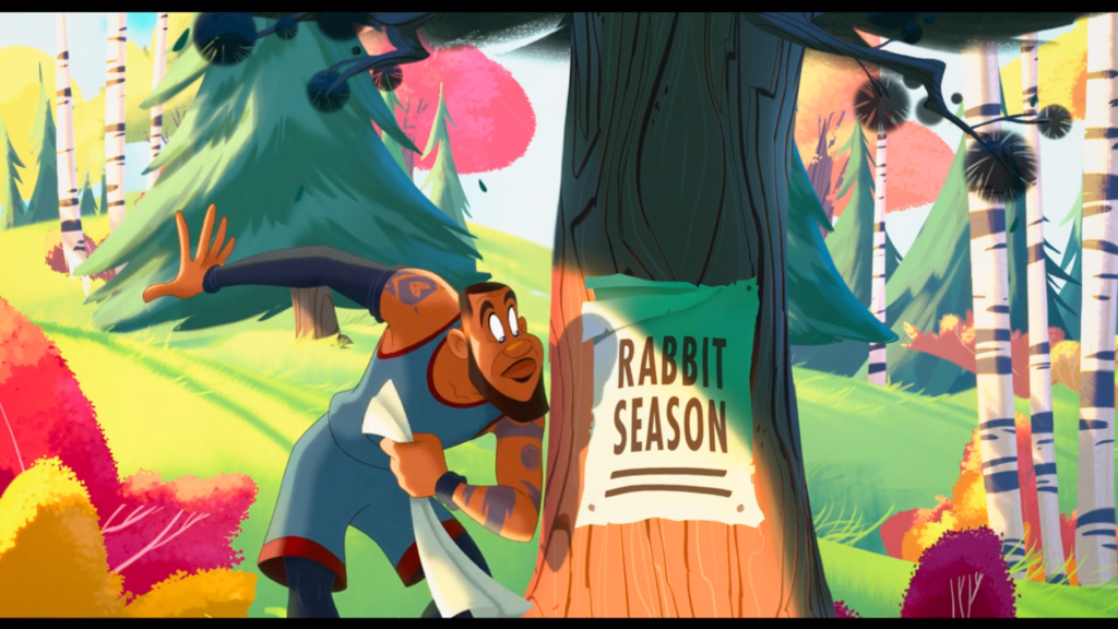 space jam looney tunes easter egg gags