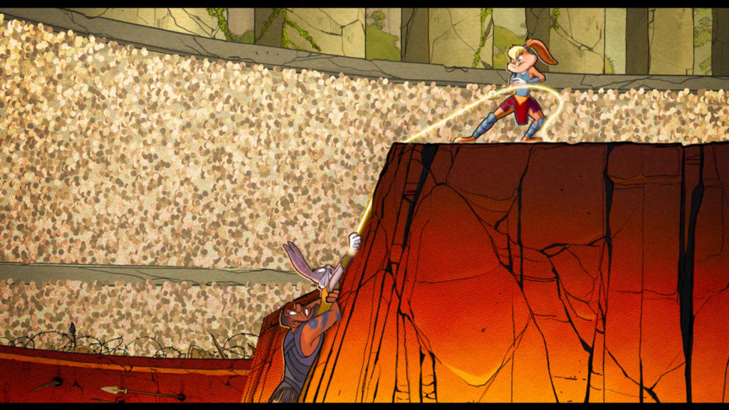 space jam wonder woman comic