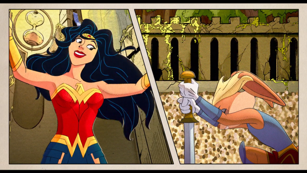space jam wonder woman comic