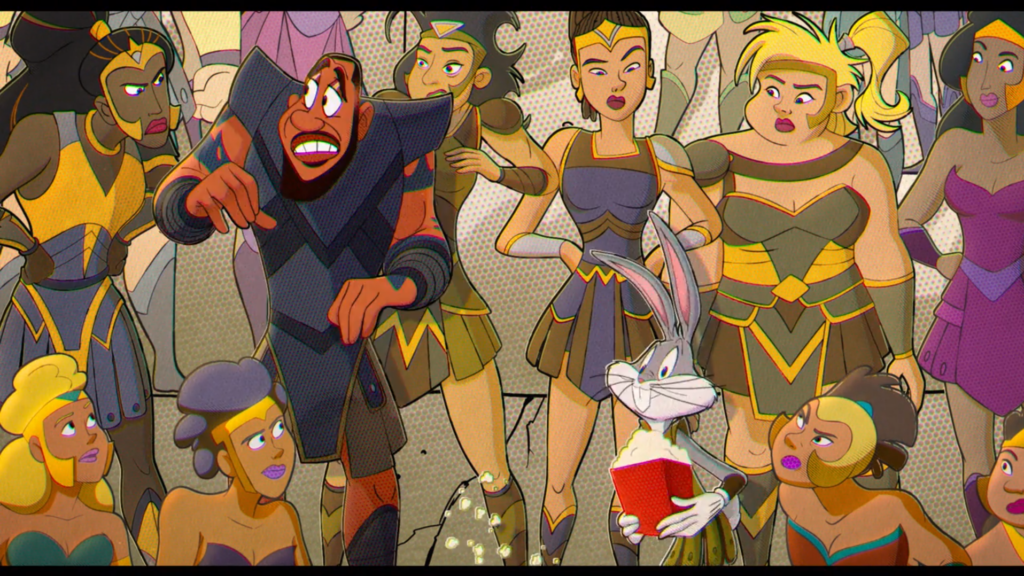 space jam wonder woman comic