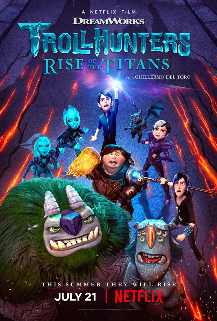 trollhunters: rise of the titans poster
