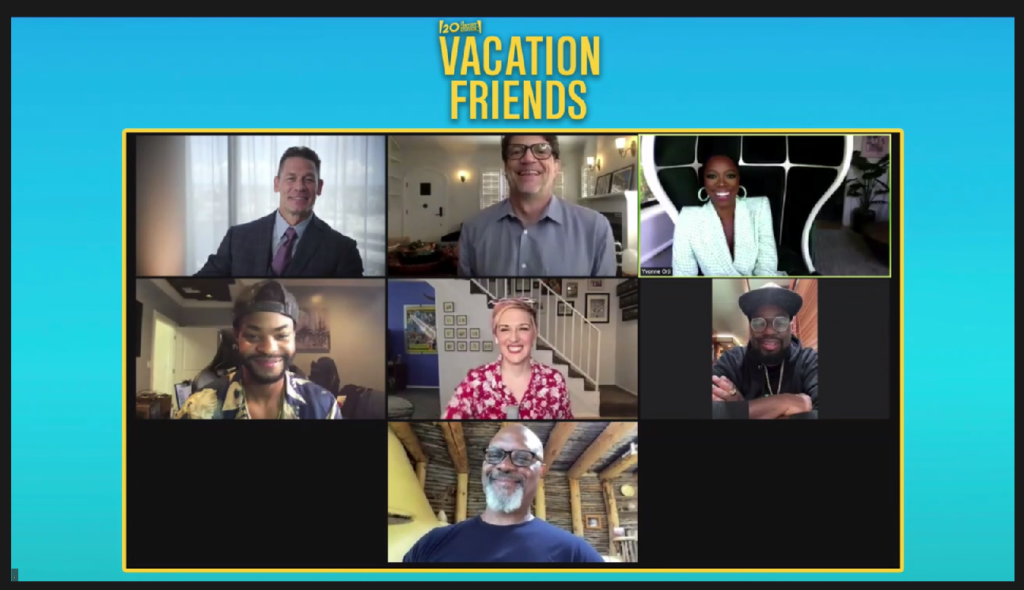 vacation friends cast interview