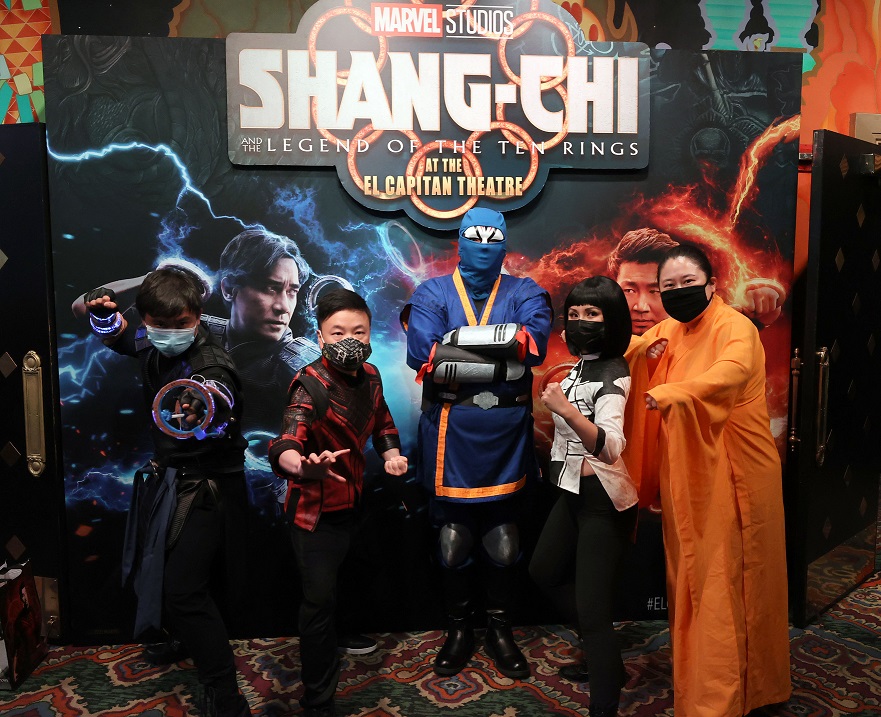 Destin Daniel Cretton surprises fans at shang-chi opening night showing