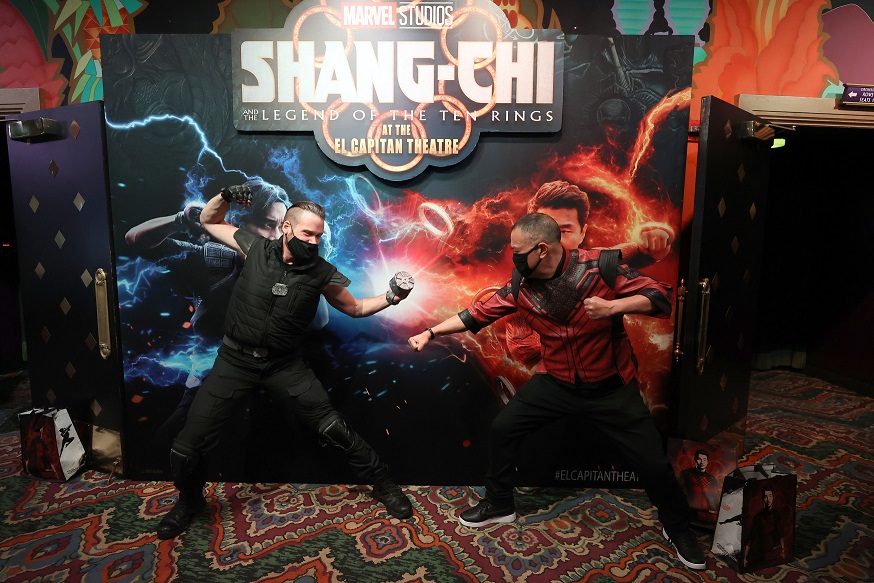 Destin Daniel Cretton surprises fans at shang-chi opening night showing