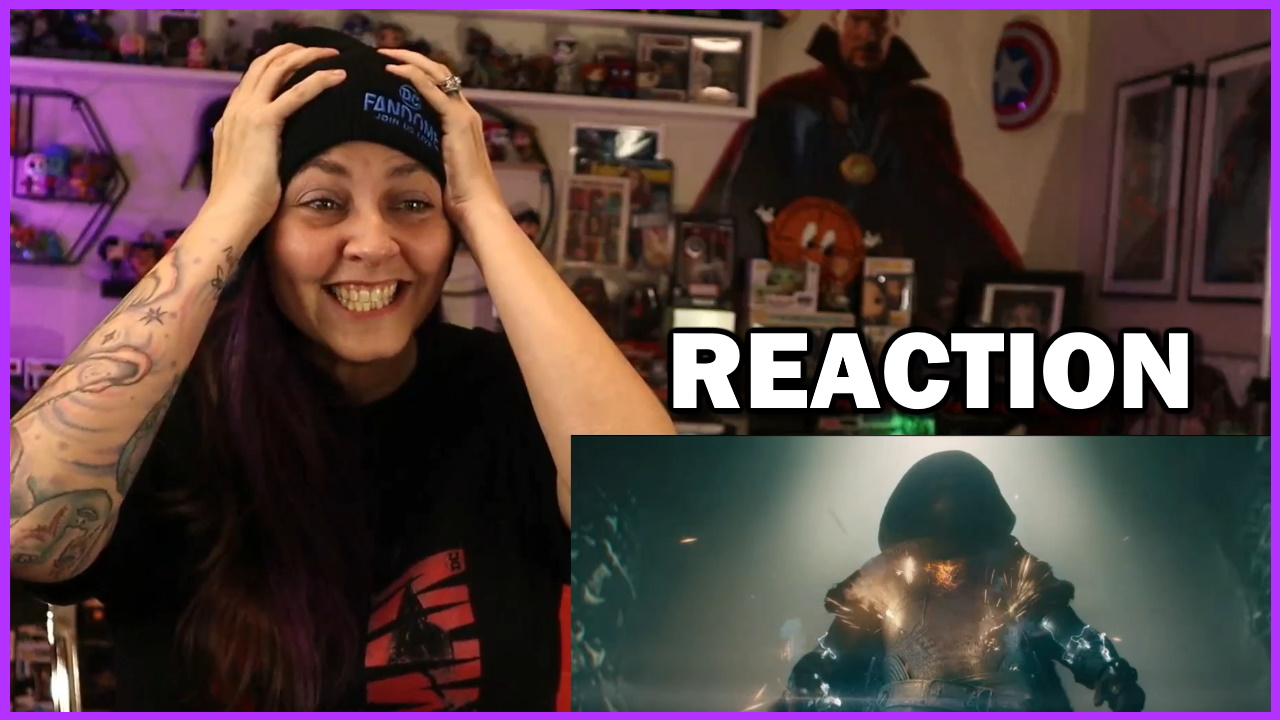 black Adam DC FanDome Suit Reveal Reaction