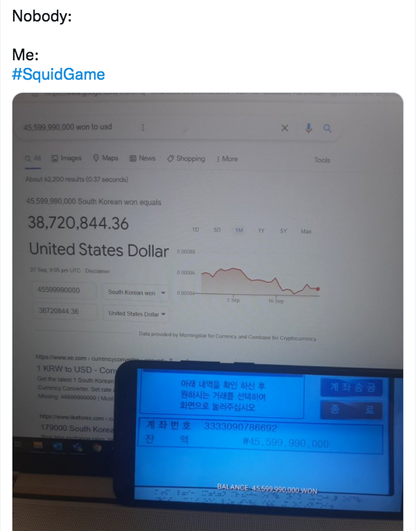 Squid Game Memes