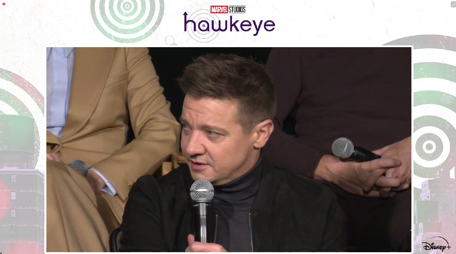 jeremy renner hawkeye interview