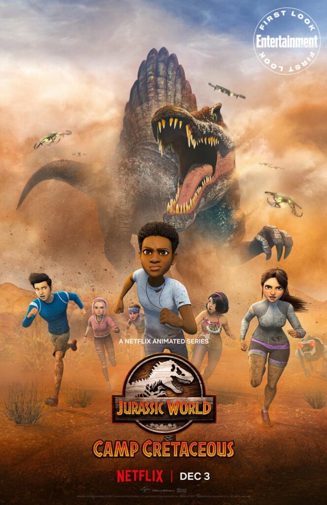 jurassic world camp cretaceous season 4 poster