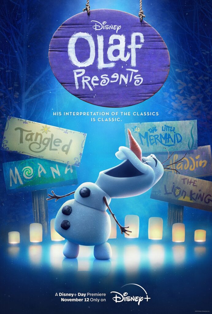 olaf presents poster