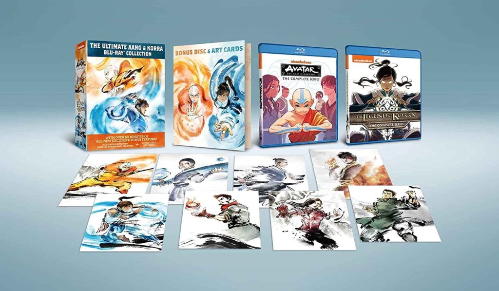 avatar the ultimate aang and korra blu-ray collection