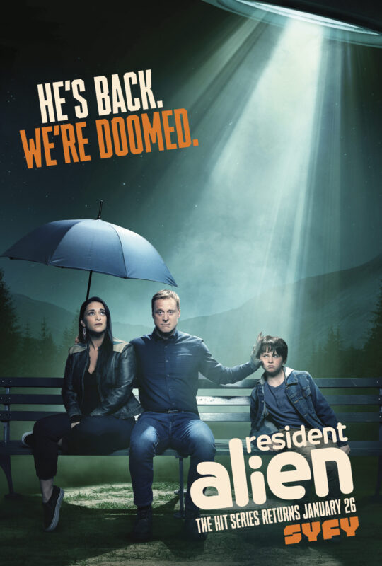 resident alien season 2 poster