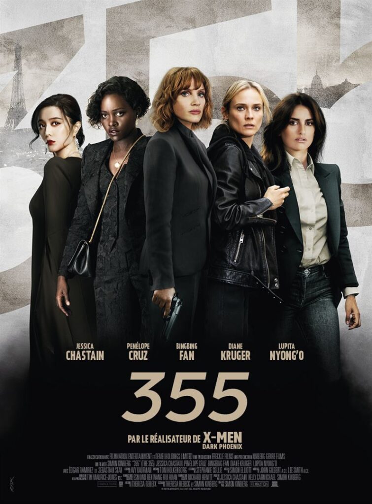 the 355 movie poster