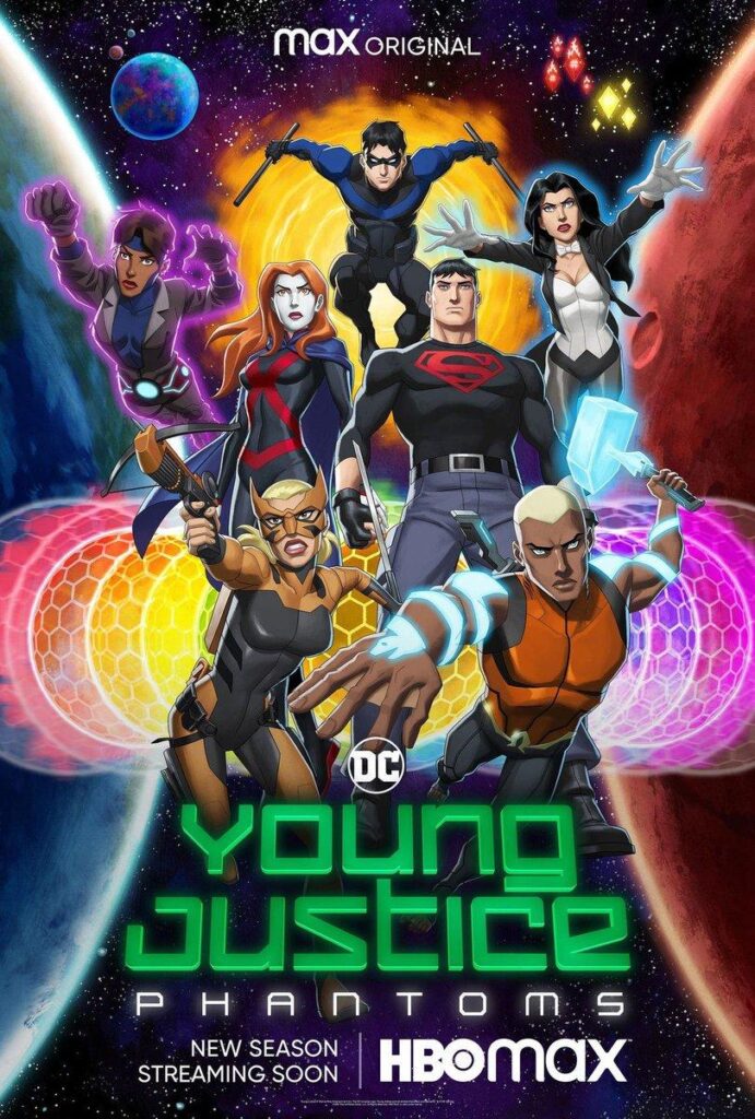 young justice phantoms season 4 poster