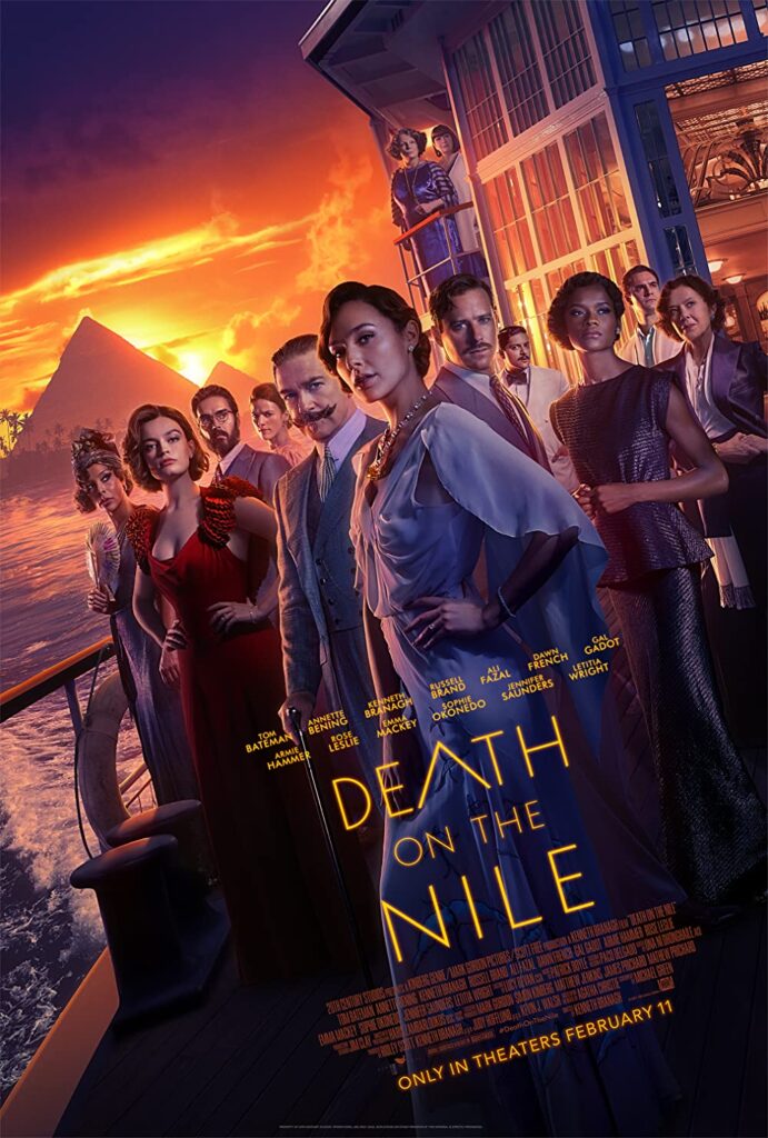 death on the nile movie poster