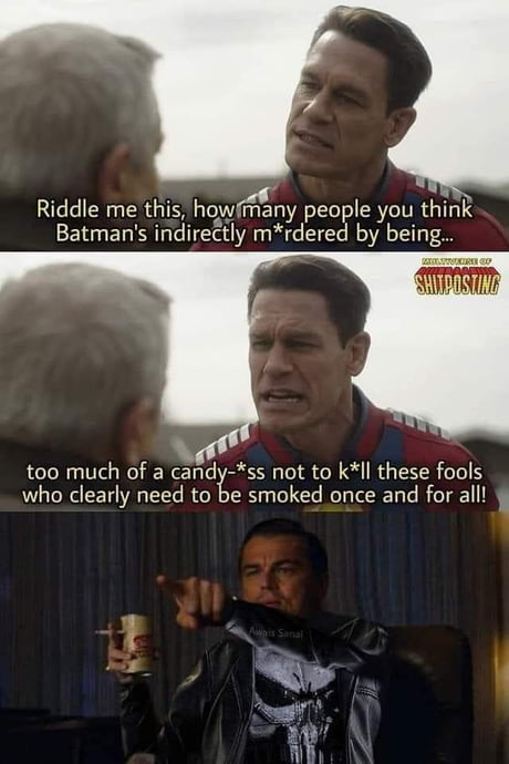 DC Peacemaker Memes DC Peacemaker Meme