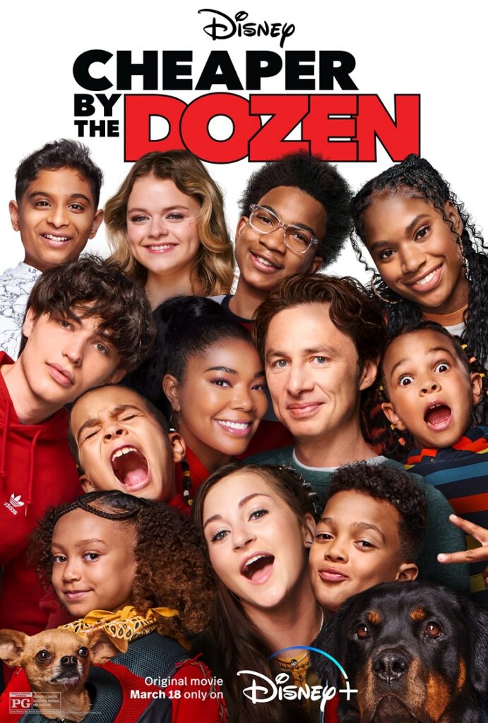 cheaper by the dozen movie poster