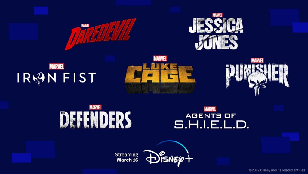 MARVEL LIVE-ACTION SERIES AND UPDATED PARENTAL CONTROLS