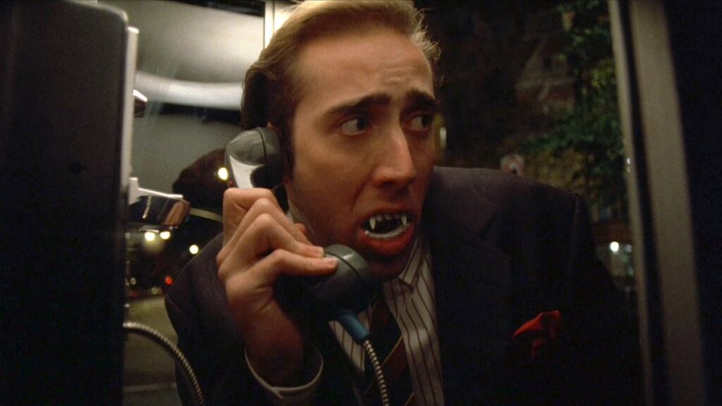 Top 10 Best Nicolas Cage Movie Freak Outs vampire's kiss