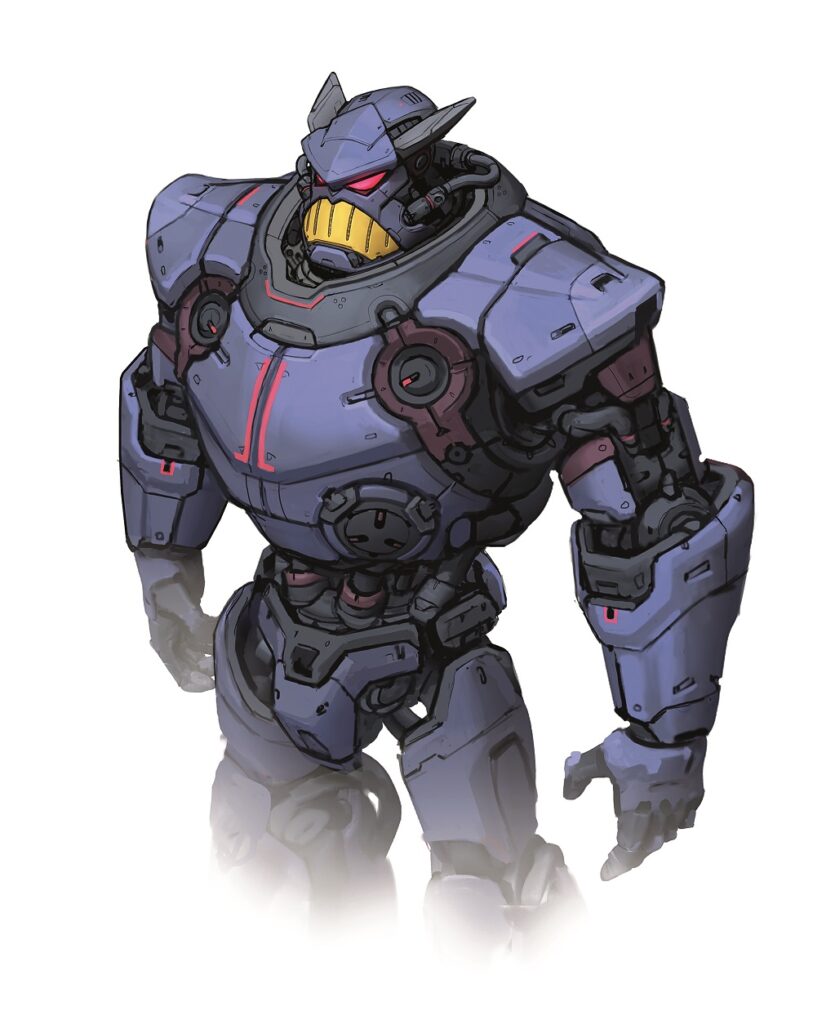 Pixar's Lightyear Zurg robot voiced by james brolin