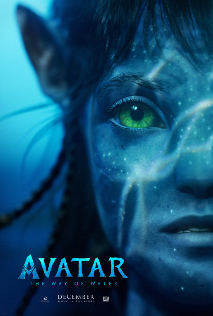 Avatar: the way of water teaser poster