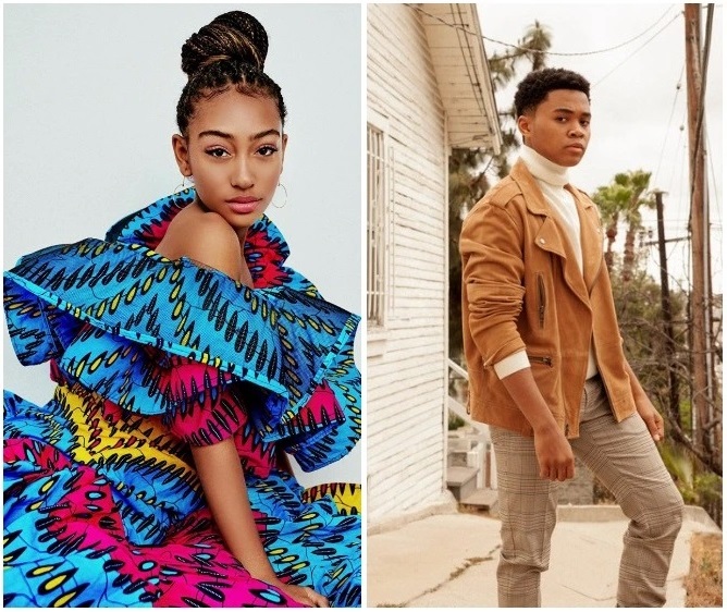 Chosen Jacobs & Lexi Underwood Disney’s Sneakerella interview