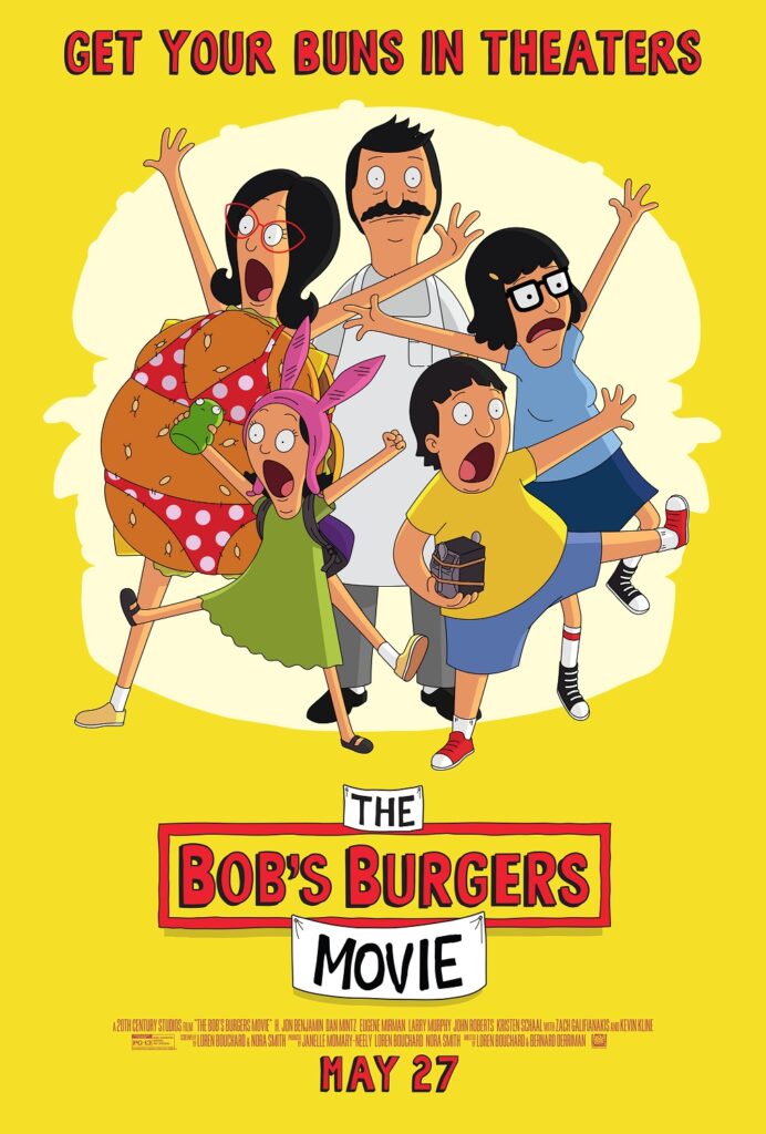 the bobs burgers movie poster