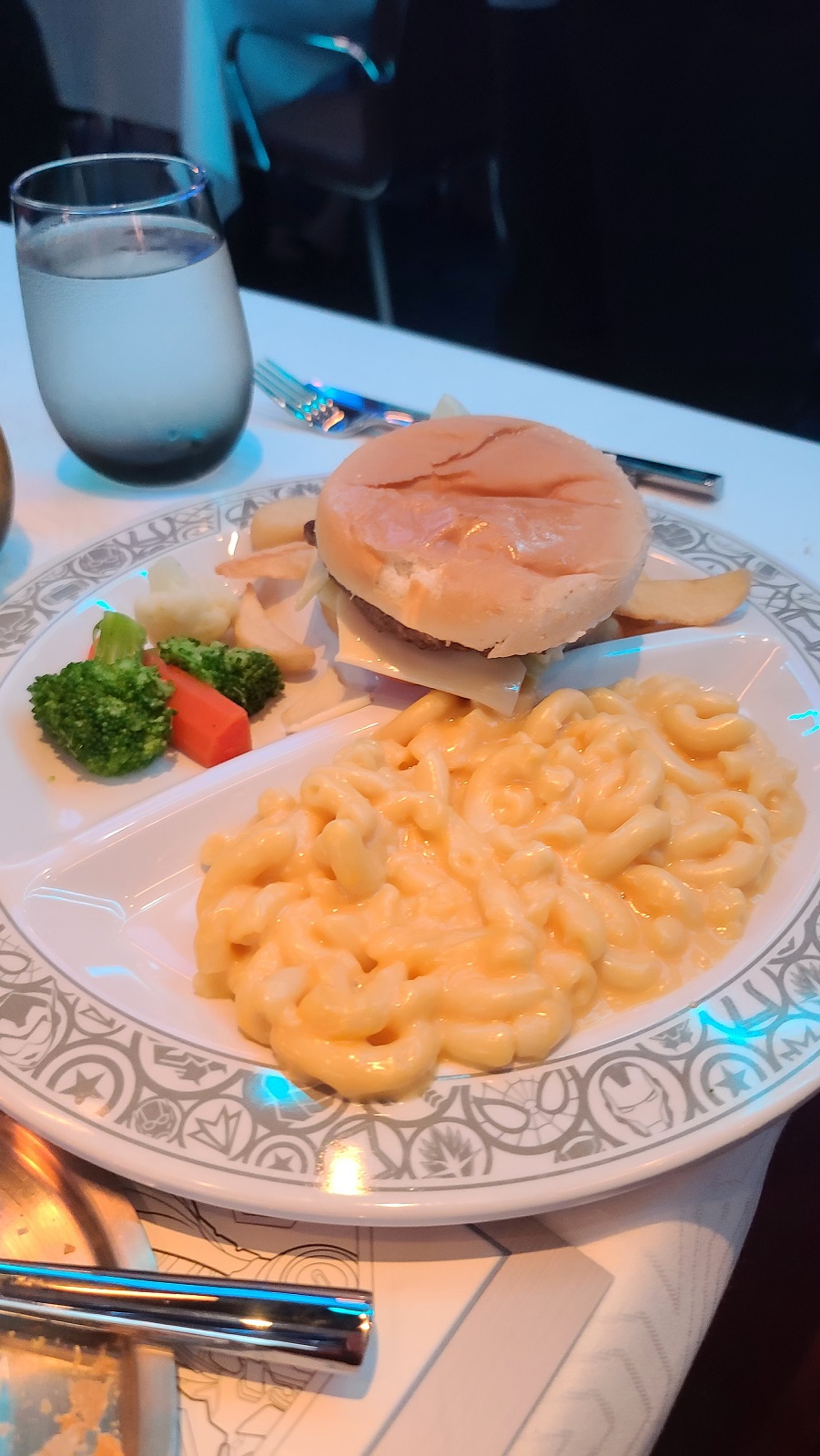 Worlds Of Marvel Disney Wish Menu