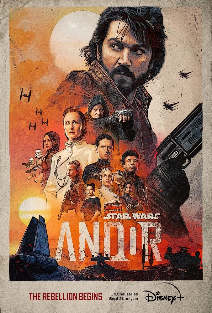 Andor Star Wars series poster