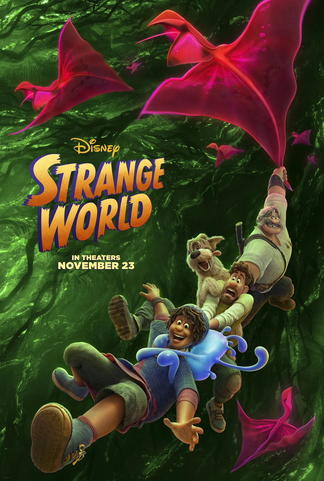 Strange World movie poster