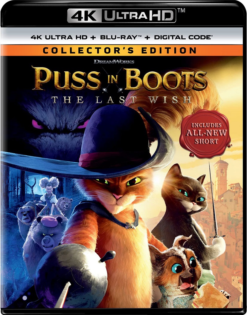 Puss In Boots: The Last Wish Bonus Features