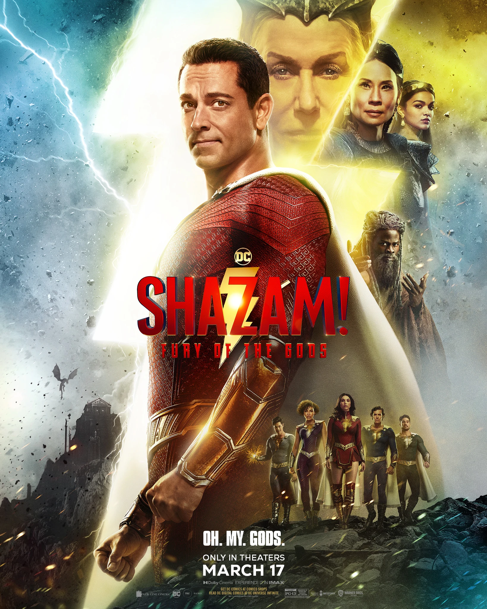 Shazam: Fury of the Gods poster