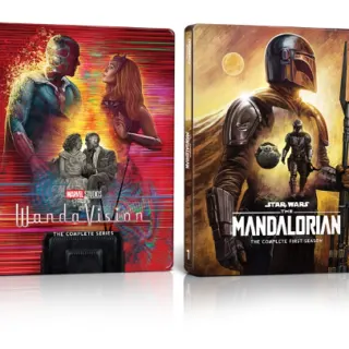 Loki, WandaVision, The Mandalorian Collectors Blu-rays