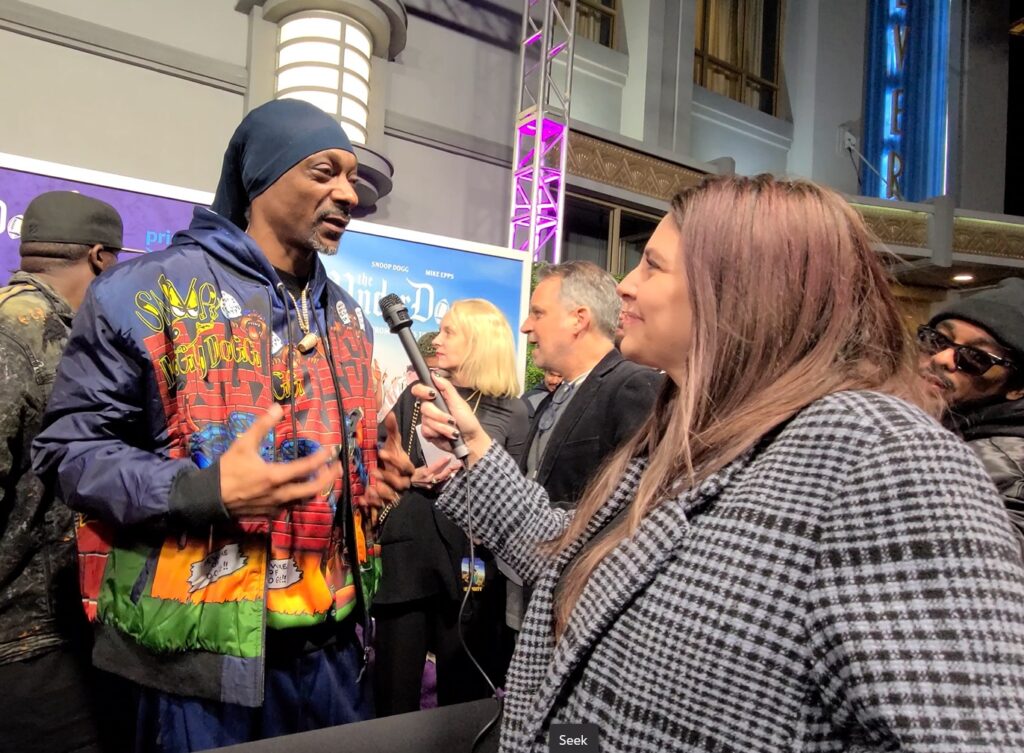 Snoop Dogg Talks The Underdoggs On The Red Carpet
