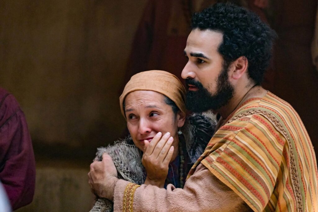 The Chosen Season 4 Interview: Vanessa Benavente & Abe Bueno-Jallad