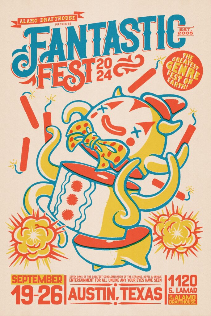 Fantastic Fest 2024 poster / Fantastic Fest 2024 lineup