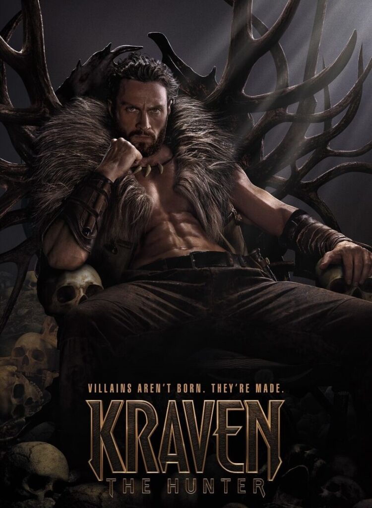Kraven the Hunter movie poster