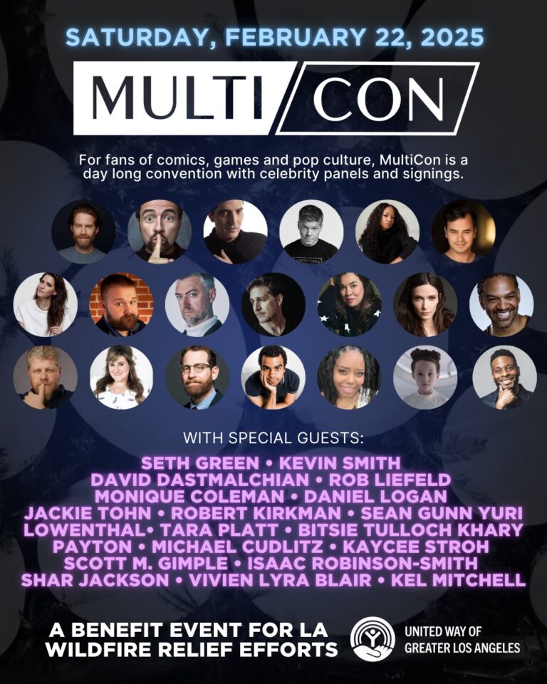 MultiCon LA Wildfire Benefit: Come Meet Your Favorite Celebrities