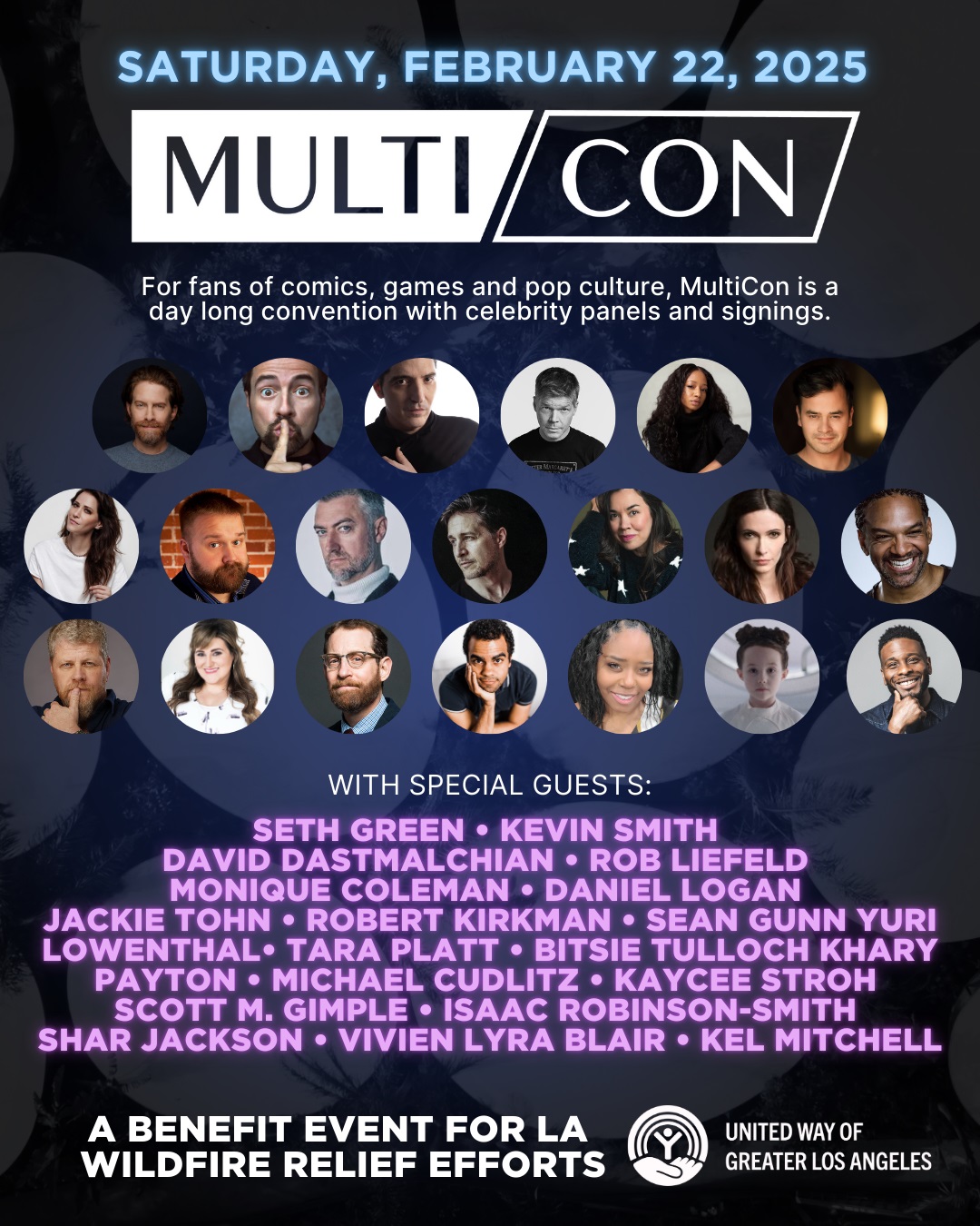 MutiCon LA Wildfire Benefit: Come Meet Your Favorite Celebrities