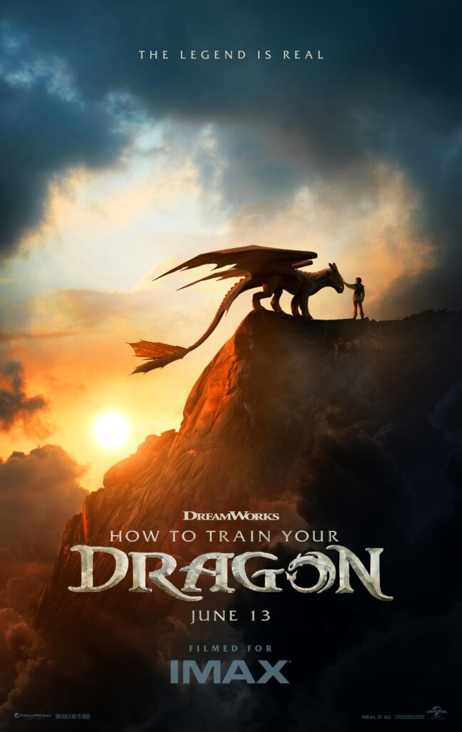 How To Train Your Dragon 2025 poster