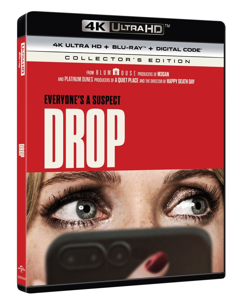 Drop home release bonus features