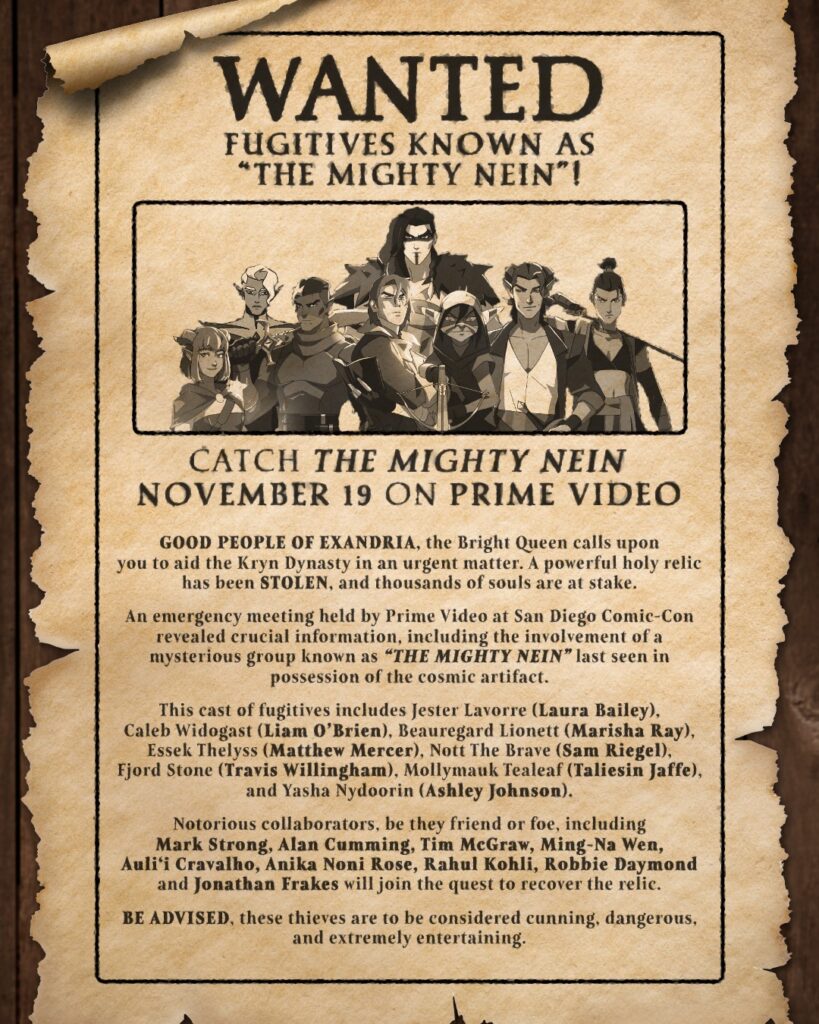 The Mighty Nein Cast