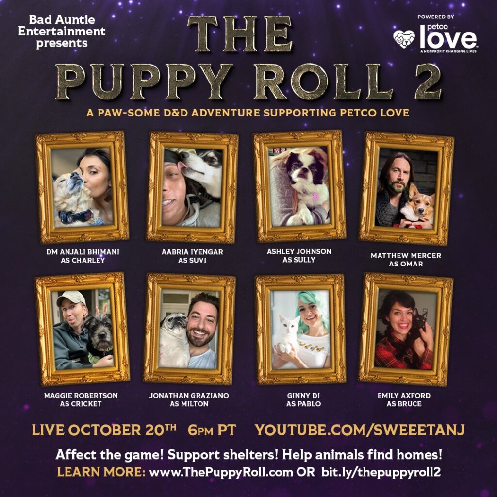 Roll Initiative for Rescue: Anjali Bhimani’s The Puppy Roll 2