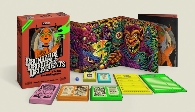 Titmouse’s Drunkards, Druggies & Delinquents: A Chaotic One-Shot RPG