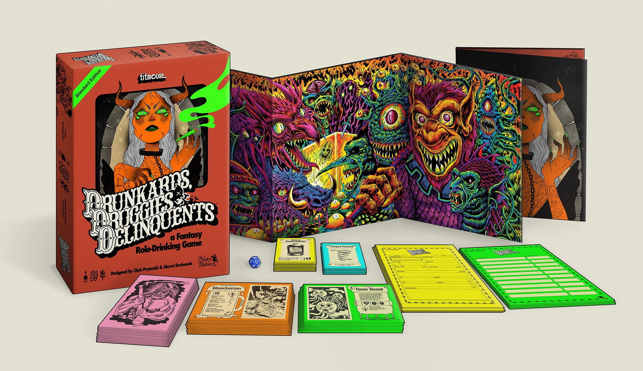 Titmouse’s Drunkards, Druggies & Delinquents: A Chaotic One-Shot RPG Titmouse’s Drunkards, Druggies & Delinquents: A Chaotic One-Shot RPG
