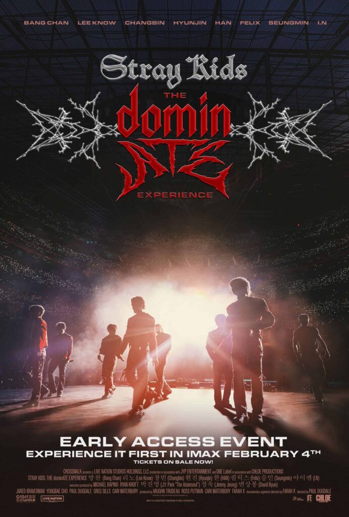 stray kids: the dominATE experience poster
