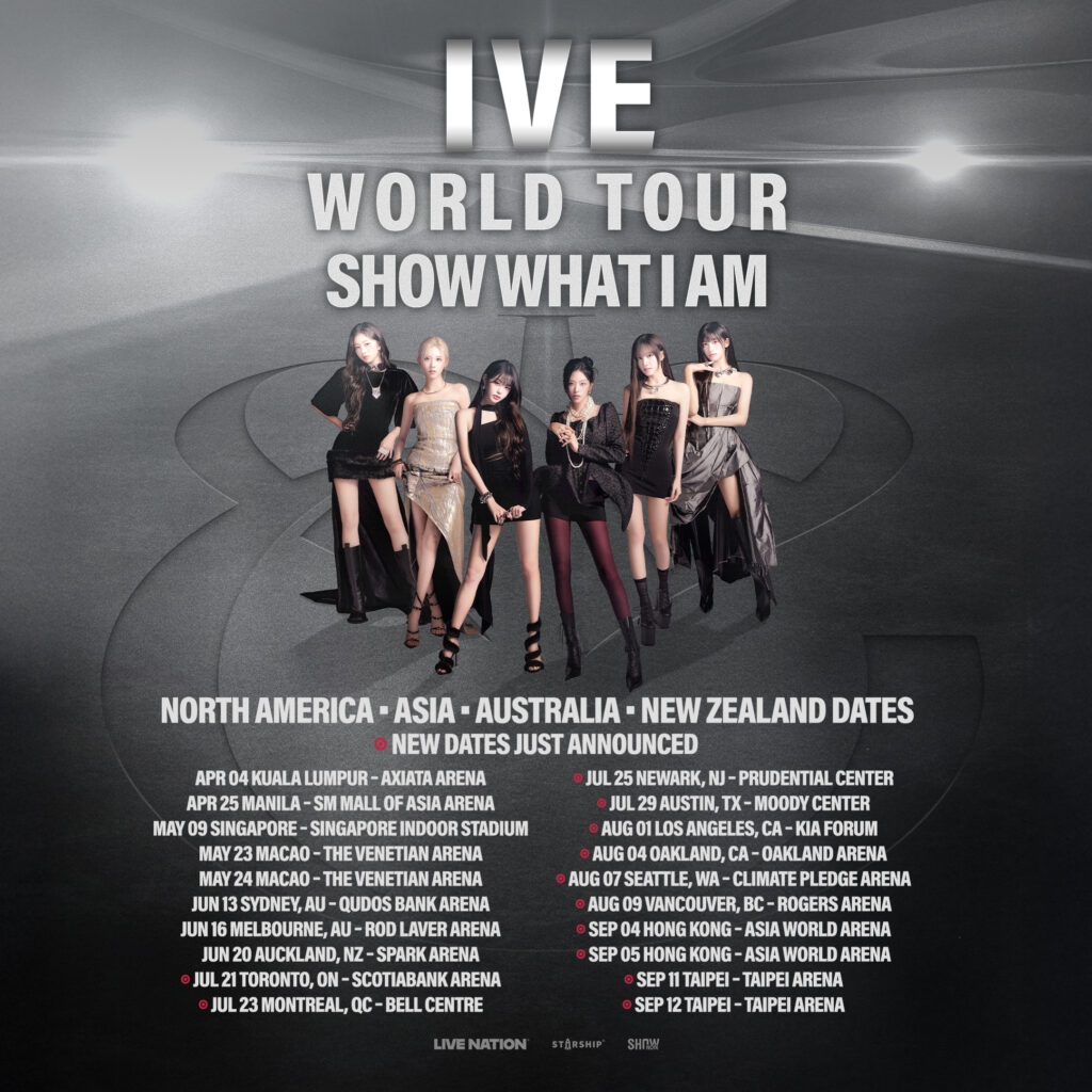 IVE 2026 Global Dates